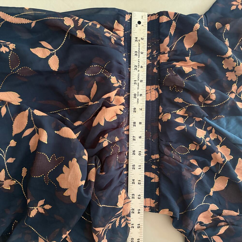Baltic Born Lynlee Metallic Maxi Dress Size XL - Picture 5 of 9